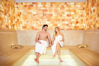 Sauna en bubbels voor twee