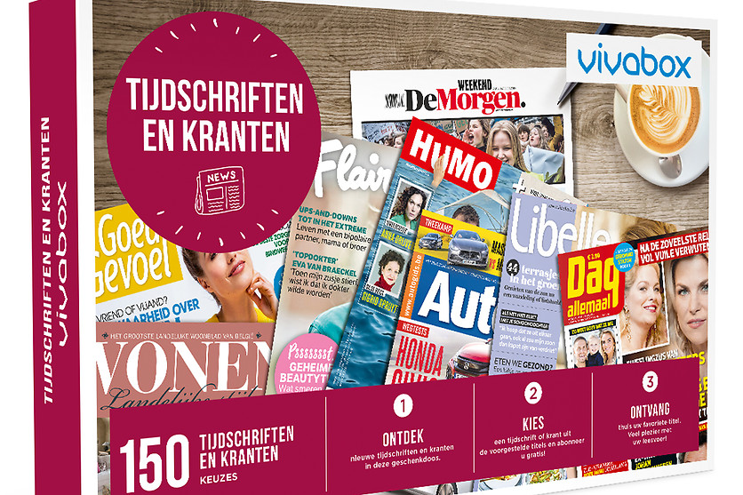 Geschenkdoos Tijdschriften en kranten | Vivabox