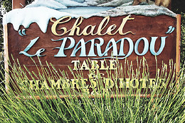 Chalet Le Paradou